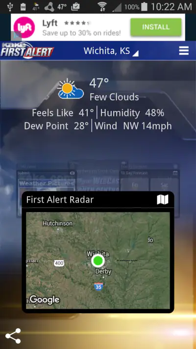 KAKE First Alert Weather screenshot 1