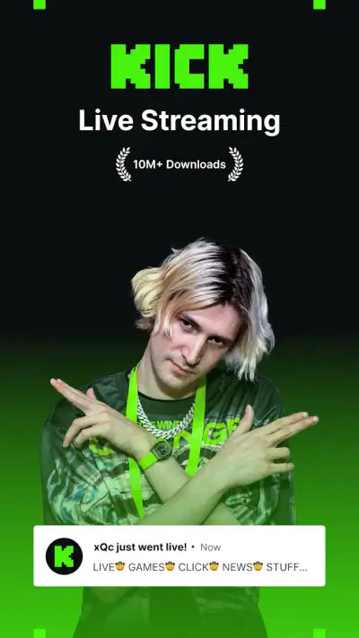 KICK: Live Streaming screenshot 1