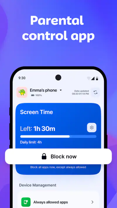 Kidden Parental Control App screenshot 1