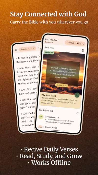 King James Bible (KJV) screenshot 1