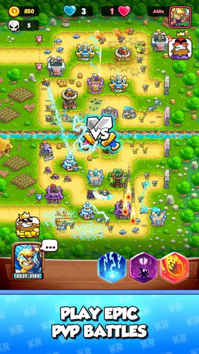 Kingdom Rush Battles: TD Game screenshot 1