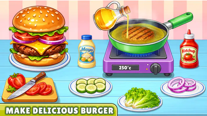 kitchen Set Cooking Game Chef screenshot 1