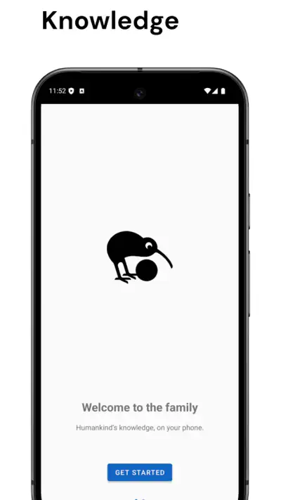 Kiwix screenshot 1