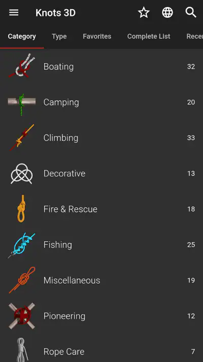 Knots 3D screenshot 1