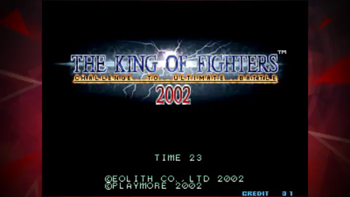 KOF 2002 ACA NEOGEO screenshot 1