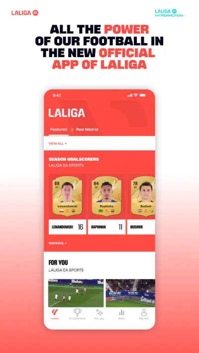 LALIGA Official App 2026/27 screenshot 1