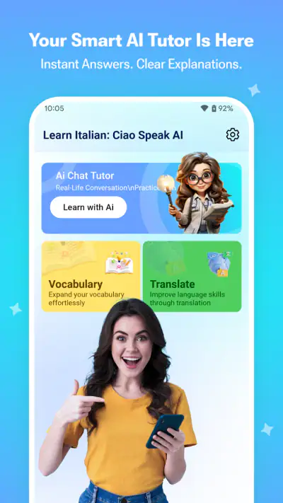 Langify - AI Language Tutor screenshot 1