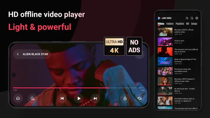 Lark Video Player screenshot 1