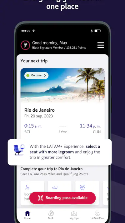 LATAM: Flights, Hotels, Cars screenshot 1