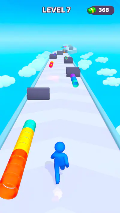 Layer Man 3D: Run & Collect screenshot 1