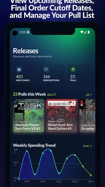 League of Comic Geeks screenshot 1