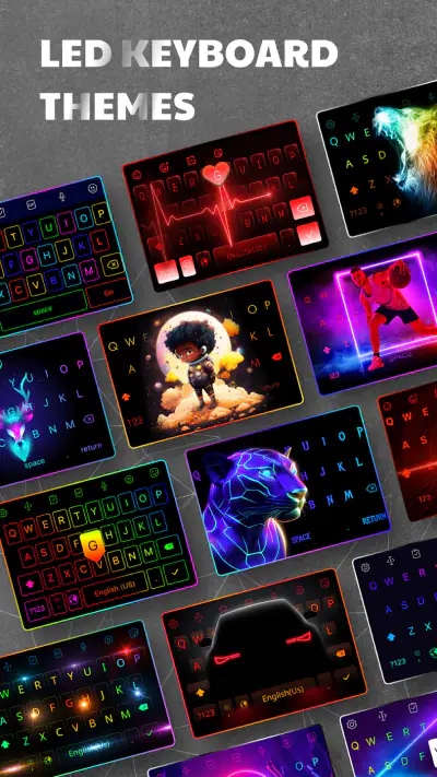 LED Keyboard: Colorful RGB screenshot 1