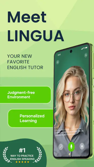 Lingua: Speak & Learn English screenshot 1