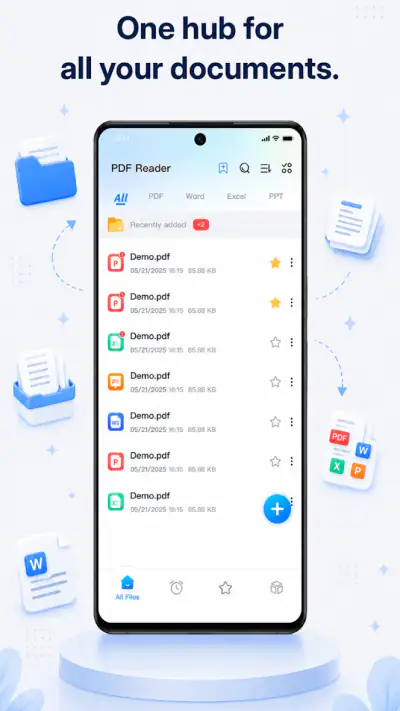 Lite PDF Manager-PDF Reader screenshot 1