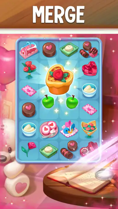 Love & Pies - Merge Mystery screenshot 1