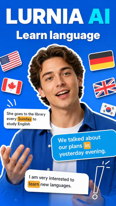 Lurnia: Learn Language with AI screenshot 1