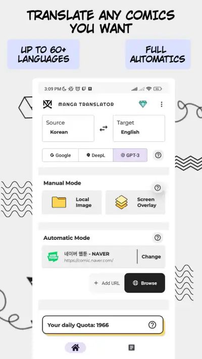 Manga Translator - Translate screenshot 1