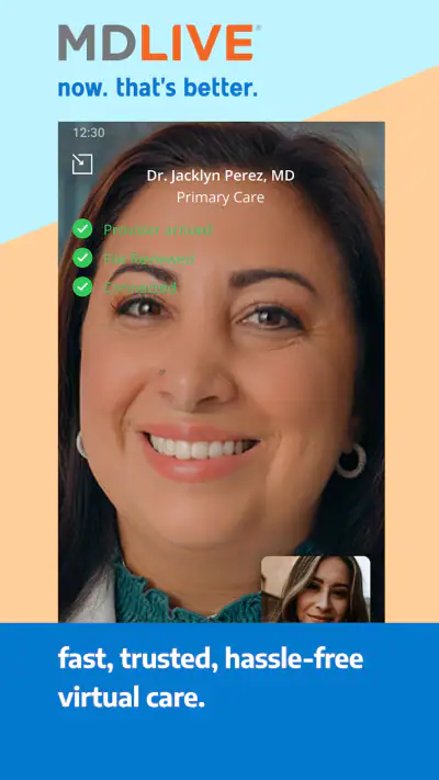 MDLIVE: Talk to a Doctor 24/7 screenshot 1