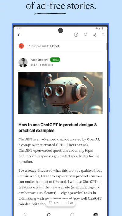 Medium screenshot 1