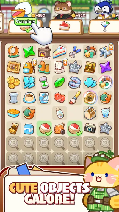 Merge Cat Detective screenshot 1