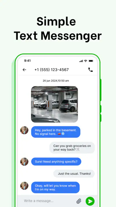 Messages: SMS, Messenger Home screenshot 1