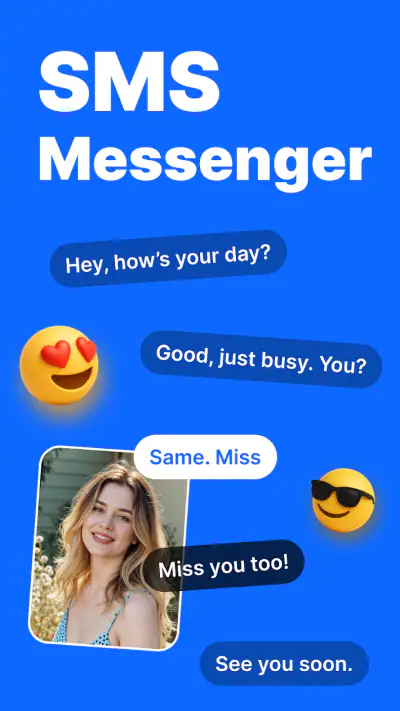 Messages - Text SMS Messenger screenshot 1