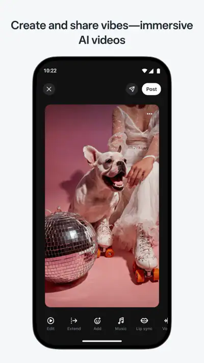 Meta AI - Vibes & AI Glasses screenshot 1