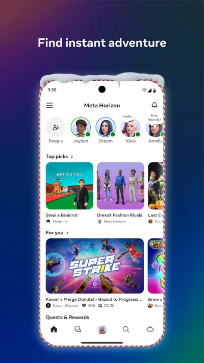 Meta Horizon screenshot 1