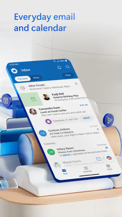 Microsoft Outlook screenshot 1