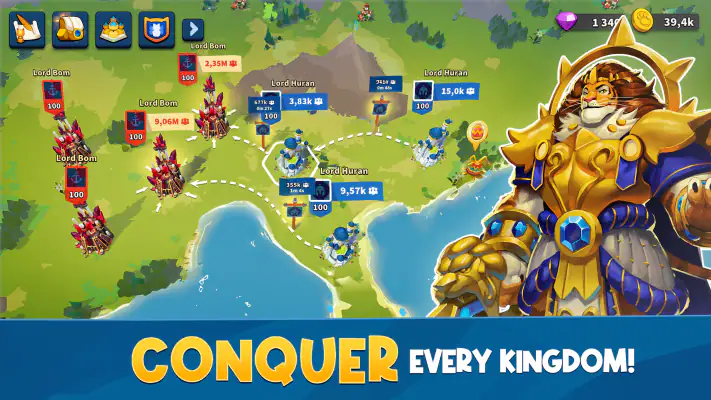 Million Lords: World Conquest screenshot 1