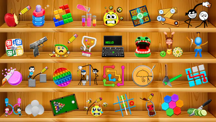 Mini Antistress Relaxing Games screenshot 1