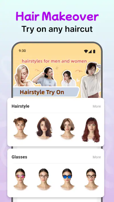 Modiface Haircut:Hair Makeover screenshot 1