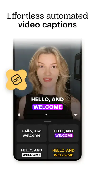 Mojo: Reels and Video Captions screenshot 1