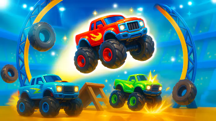 Monster Truck Car Racing Games screenshot 1