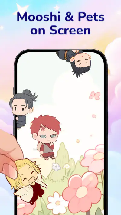 Mooshi: Shimeji Screen Pets screenshot 1