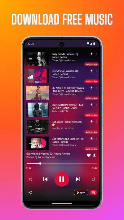 MP3 Downloader - Music Player screenshot 1