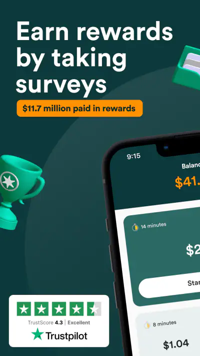 MultiPolls: Surveys for Cash! screenshot 1