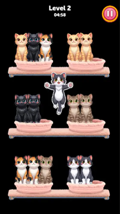 My Cat Sort:Pet Puzzle screenshot 1