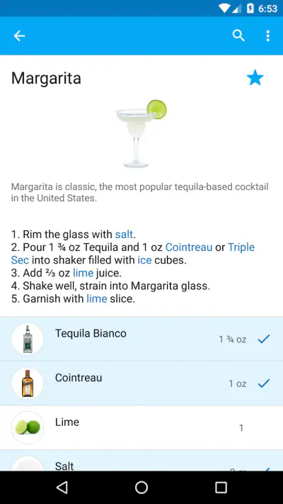 My Cocktail Bar Pro screenshot 1