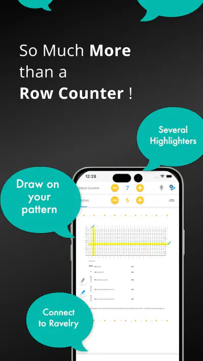 My Row Counter: Knit & Crochet screenshot 1