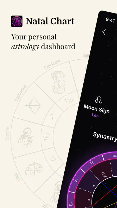 Natal Chart: Astro Horoscope screenshot 1
