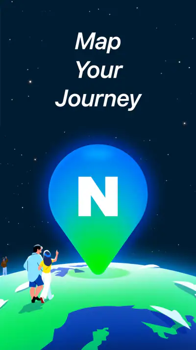 NAVER Maps, Navigation screenshot 1