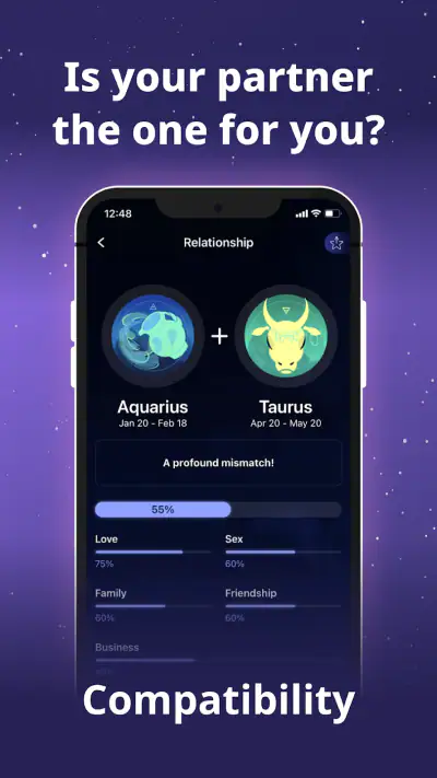 Nebula: Horoscope & Astrology screenshot 1