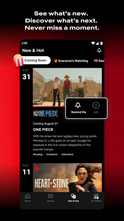 Netflix screenshot 1