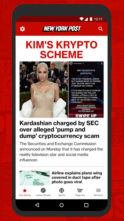 New York Post for Phone screenshot 1