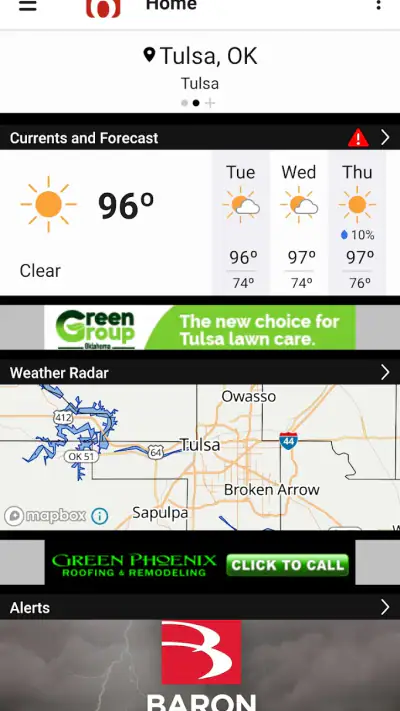 News On 6 Weather screenshot 1