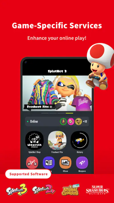 Nintendo Switch App screenshot 1