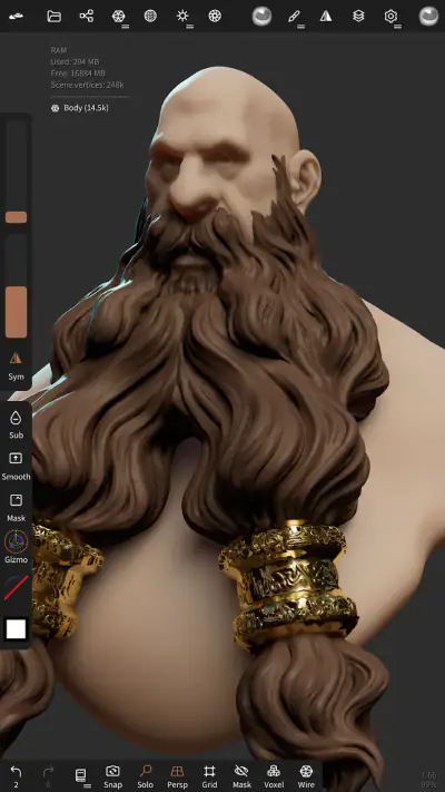 Nomad Sculpt screenshot 1