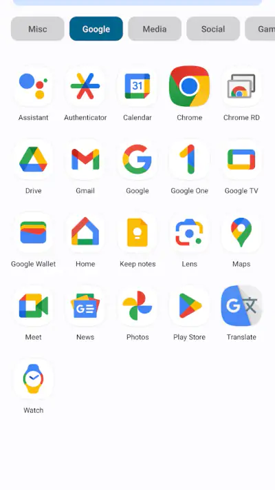 Nova Launcher Prime screenshot 1
