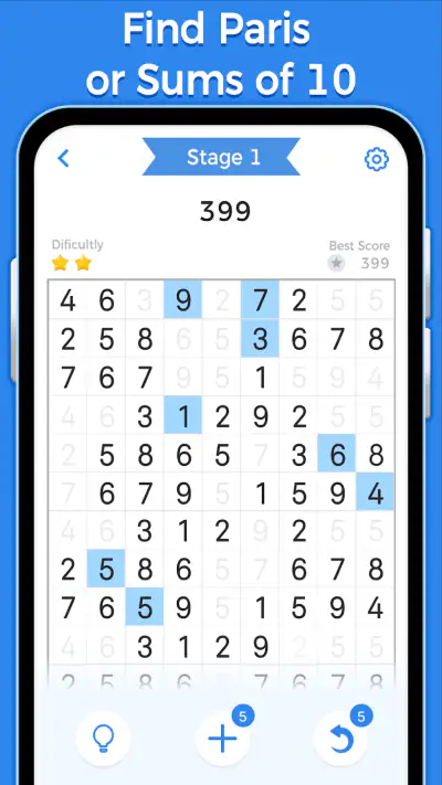 Number Match: Train your brain screenshot 1